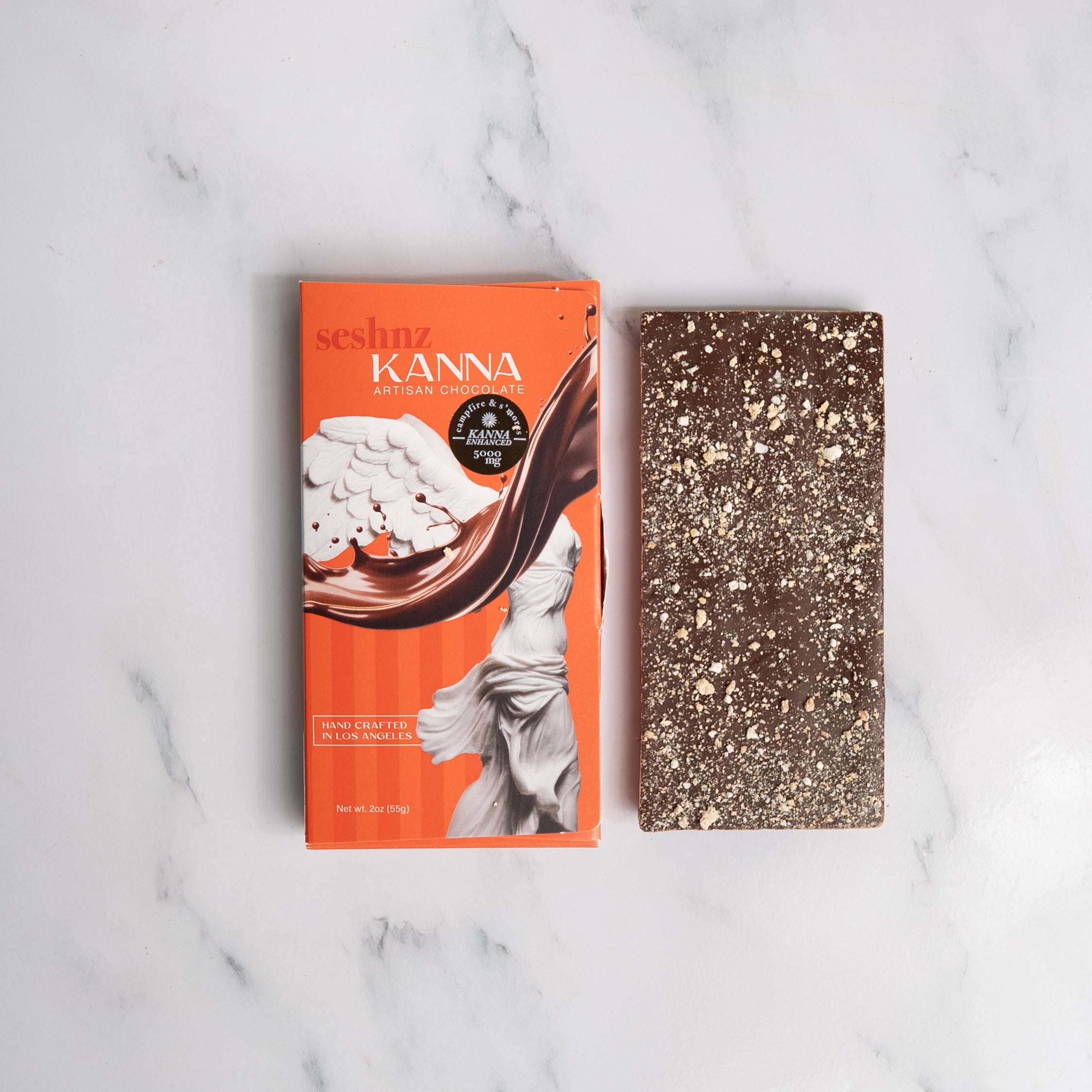 Campfire S'mores Chocolate | Mushroom-Infused Classic Treat