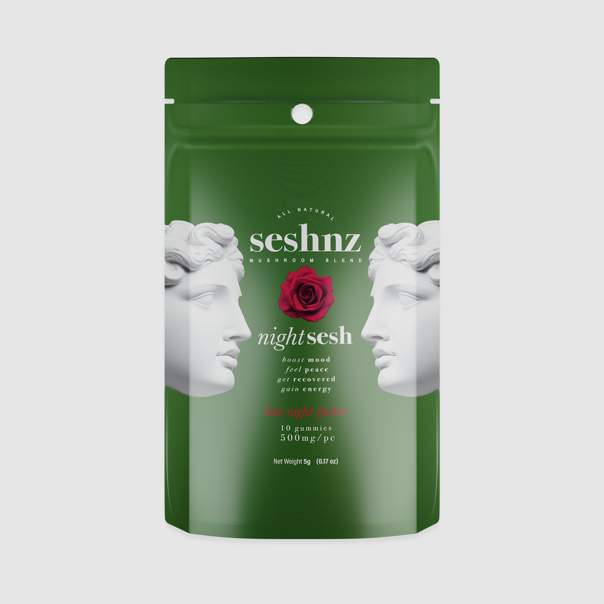 Late Night Lychee - Mushroom Blend Gummies (10 count)
