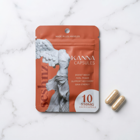 Seshnz Kanna Capsules - 10 count mylar bag