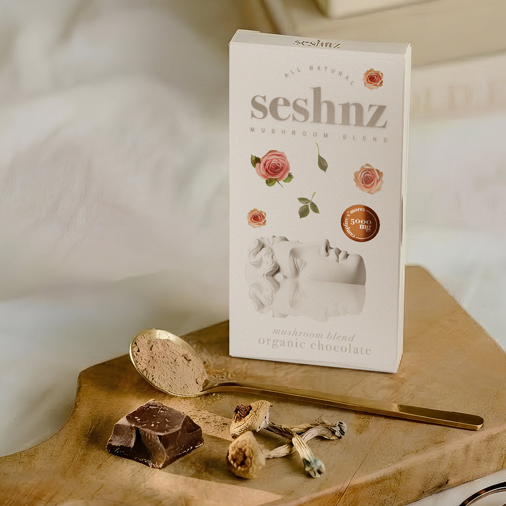 Strawberry Milk Kanna Bar | White Chocolate Mushroom Fusion