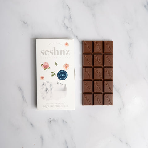 Mushroom Blend Chocolate - Dark Chocolate Sea Salt Almond
