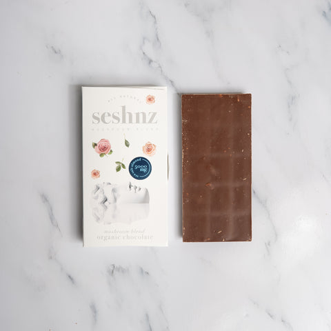 Mushroom Blend Chocolate - Dark Chocolate Sea Salt Almond