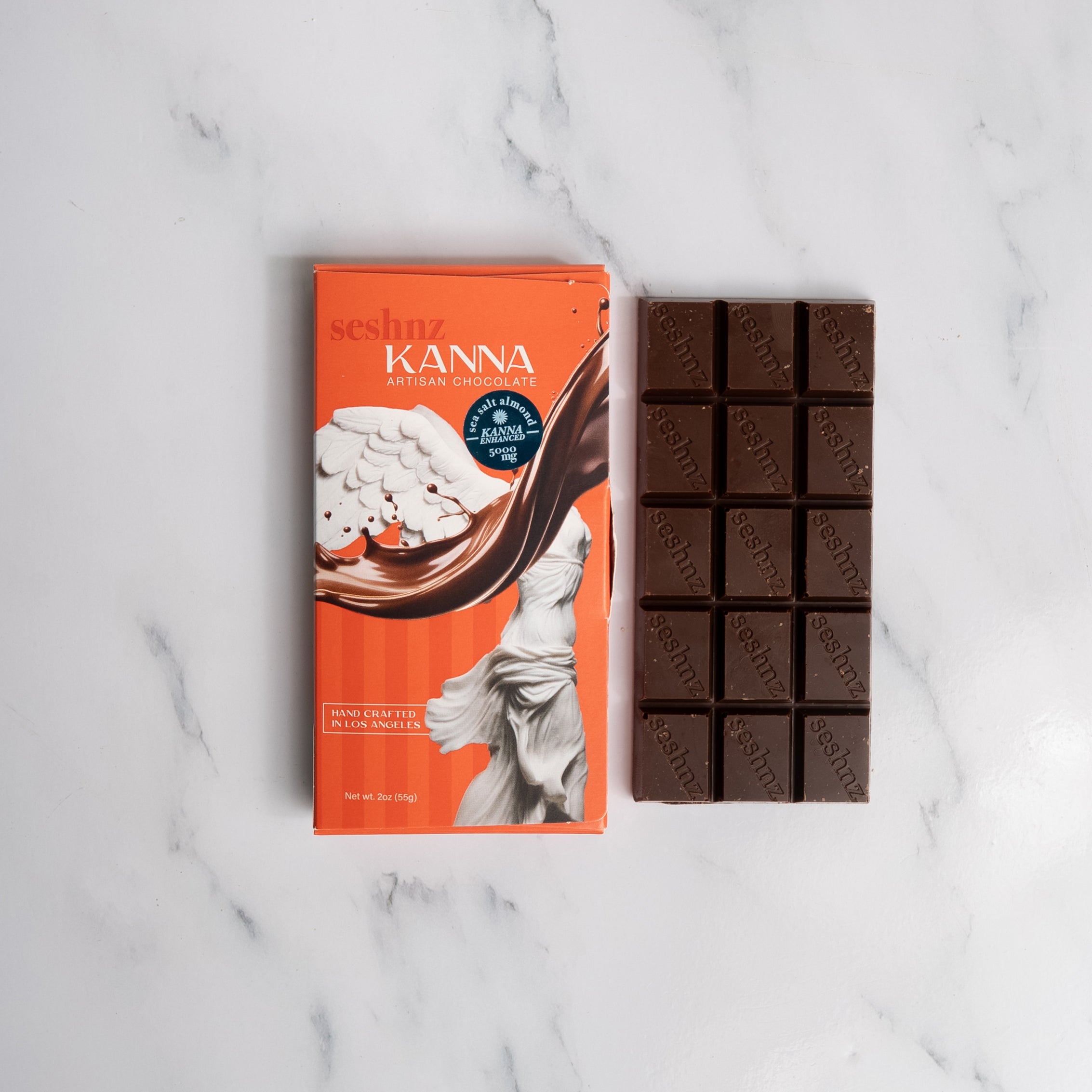 Dark Chocolate Sea Salt Almond | Functional Mushroom Bar – Seshnzonly