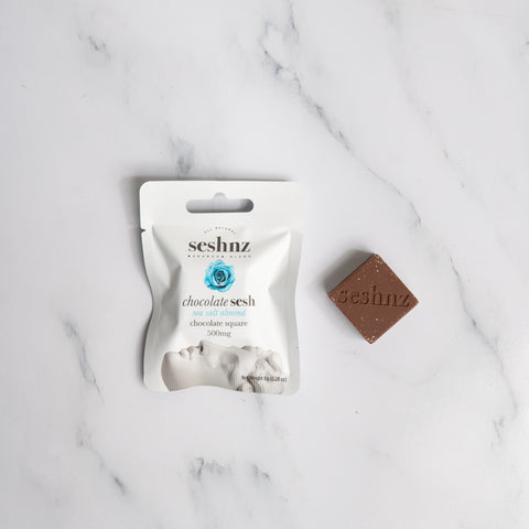 Mushroom Blend Chocolate - Dark Chocolate Sea Salt Almond (Singles)