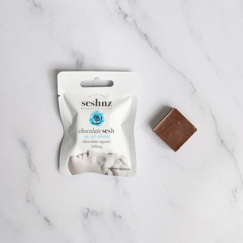 Mushroom Blend Chocolate - Dark Chocolate Sea Salt Almond (Singles)