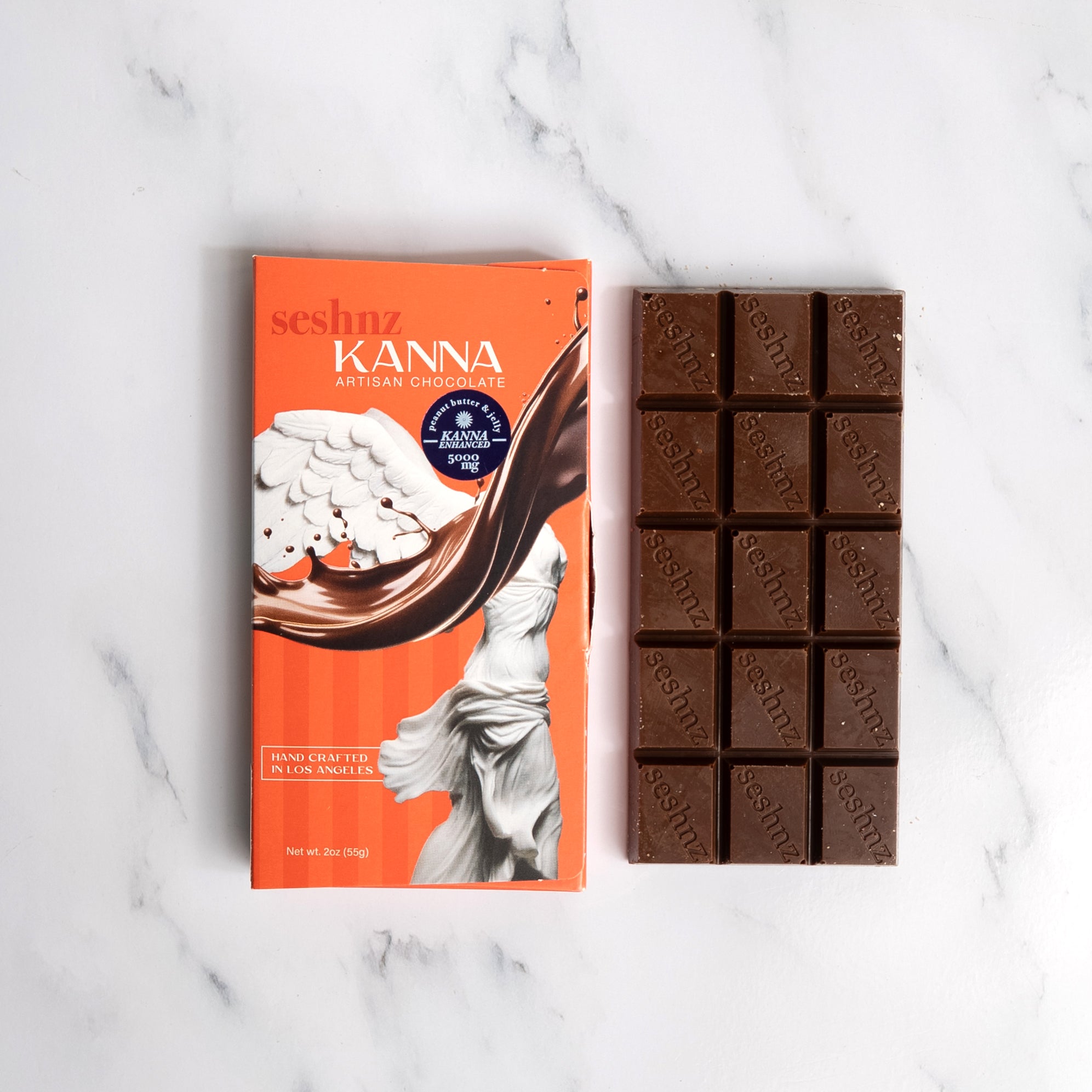 PB&J Kanna Chocolate Bar | Mushroom-Infused Nostalgic Treat