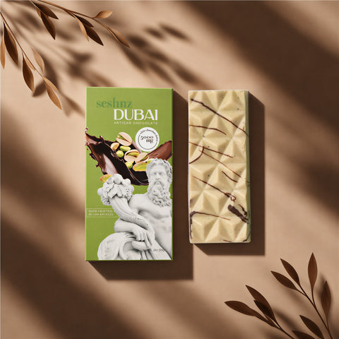 Mushroom Blend Chocolate - Dubai White Chocolate