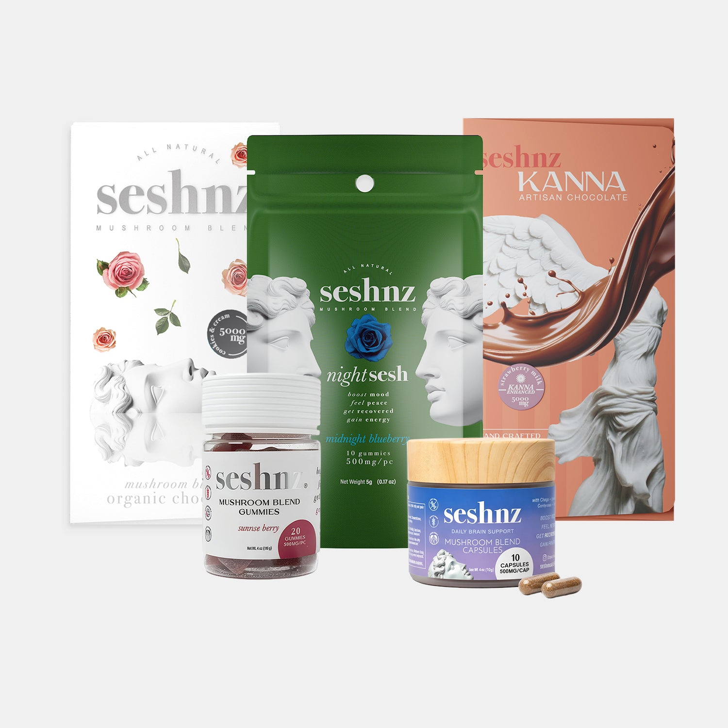 PB&J Kanna Chocolate Bar | Mushroom-Infused Nostalgic Treat