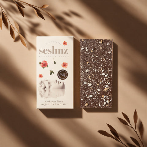Mushroom Blend Chocolate - Campfire S'mores - bar