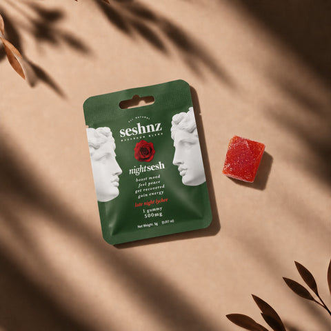 Mushroom Blend Gummies - Night Sesh - Late Night Lychee (Singles)